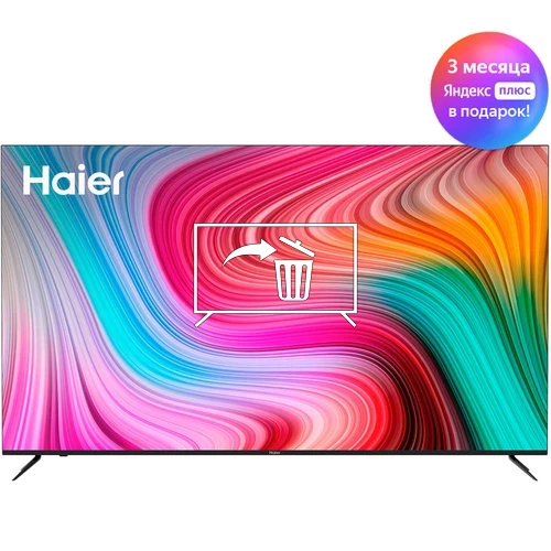 Desinstalar aplicaciones en Haier 65 SMART TV MX NEW