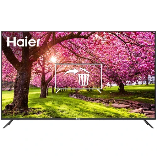 Desinstalar aplicaciones a Haier 70 Smart TV HX NEW