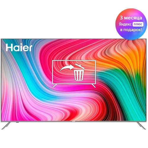 Desinstalar aplicaciones a Haier 75 SMART TV MX NEW