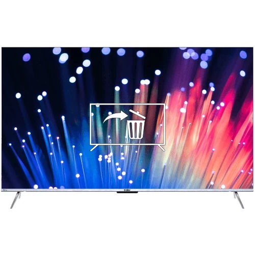 Desinstalar aplicaciones a Haier 75 Smart TV S3