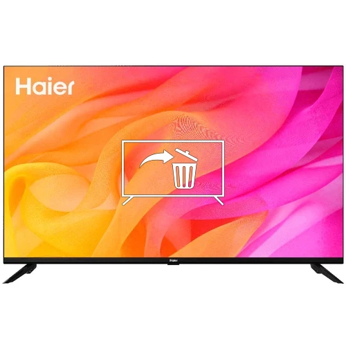 Uninstall apps on Haier HAIER 43 SMART TV DX Light