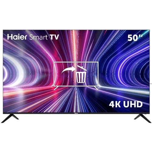 Désinstaller des applications sur Haier Haier 50 Smart TV K6