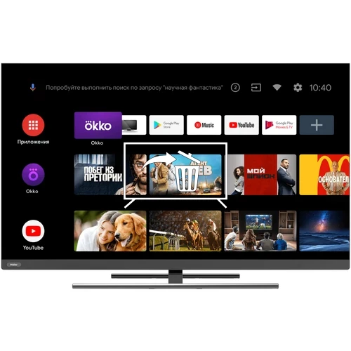 Desinstalar aplicaciones a Haier HAIER 55 Smart TV AX