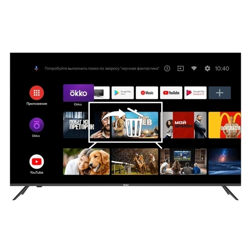 Désinstaller des applications sur Haier HAIER 58 Smart TV MX