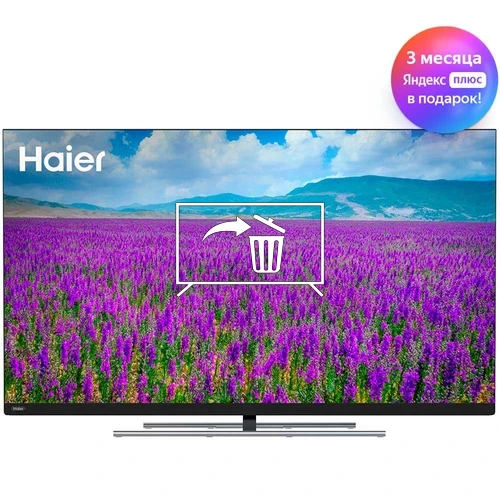 Desinstalar aplicaciones a Haier Haier 65 Smart TV AX Pro