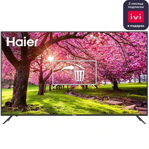 Désinstaller des applications sur Haier HAIER 70 Smart TV HX