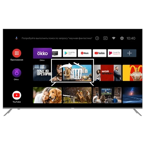 Uninstall apps on Haier HAIER 75 Smart TV MX