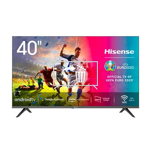 Desinstalar aplicaciones en Hisense 40A5720FA