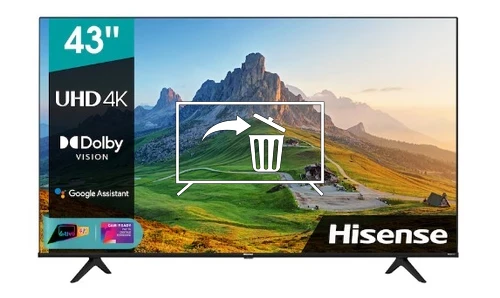 Désinstaller des applications sur Hisense 43A6FG