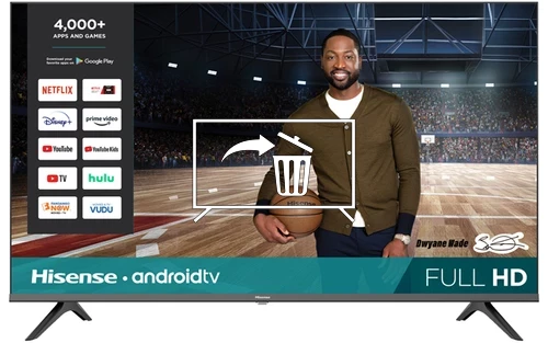 Uninstall apps on Hisense 43H5500G