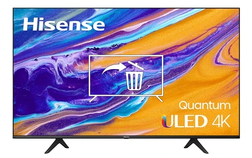 Uninstall apps on Hisense 50U6G