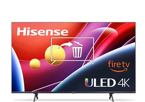 Uninstall apps on Hisense 58U6HF