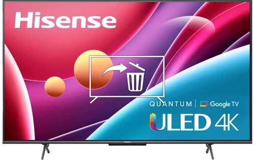 Uninstall apps on Hisense 65U6H