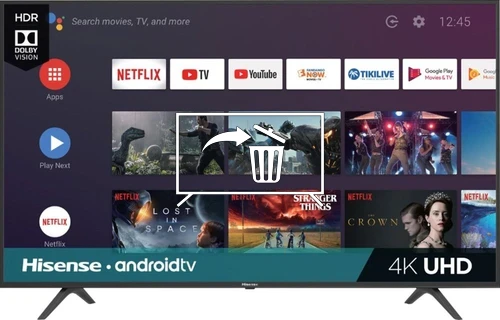 Uninstall apps on Hisense 65H6500F