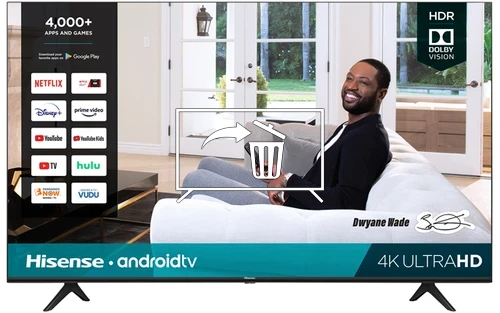 Uninstall apps on Hisense 75H6570G