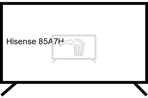 Désinstaller des applications sur Hisense 85A7H