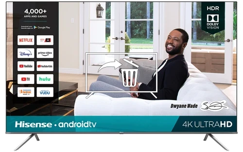 Uninstall apps on Hisense 85H6570G