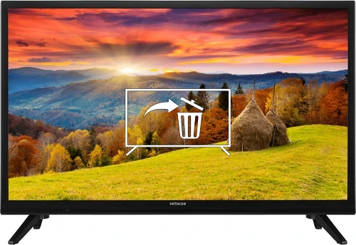 Désinstaller des applications sur Hitachi 24HE2202