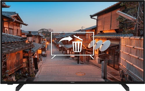 Uninstall apps on Hitachi 43HAK5360