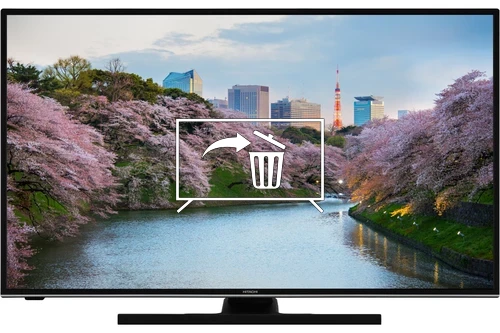 Uninstall apps on Hitachi 43HAK6150