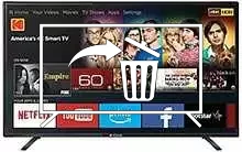 Uninstall apps on Kodak 43UHDXSMART 4K