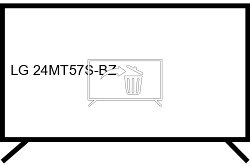 Desinstalar aplicaciones en LG 24MT57S-BZ