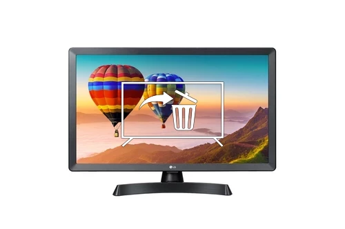 Desinstalar aplicaciones en LG 24TN510S-PZ