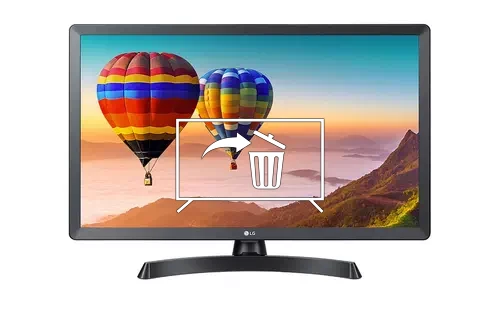 Desinstalar aplicaciones en LG 28TN515S-PZ