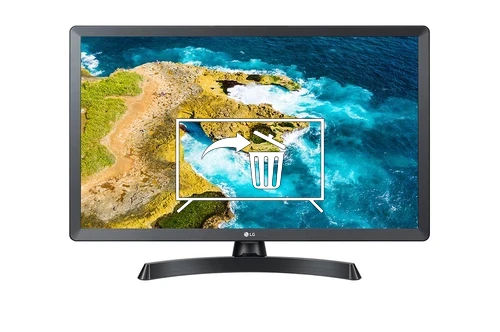 Desinstalar aplicaciones a LG 28TQ515S-PZ