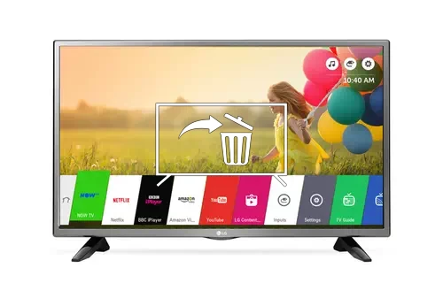 Uninstall apps on LG 32LH570U