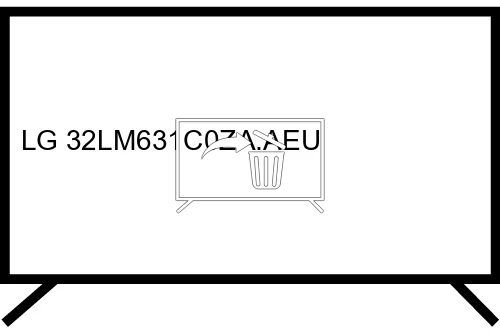 Desinstalar aplicaciones en LG 32LM631C0ZA.AEU