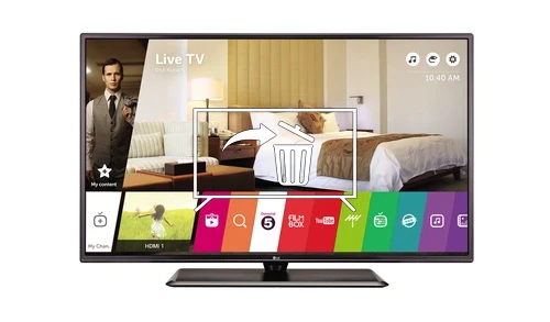 Désinstaller des applications sur LG 32LW641H