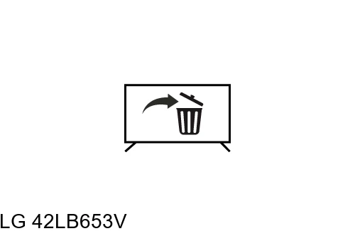 Uninstall apps on LG 42LB653V