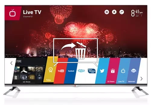 Désinstaller des applications sur LG 42LB670V
