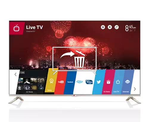 Désinstaller des applications sur LG 42LB679V