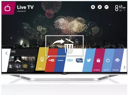 Désinstaller des applications sur LG 42LB730V