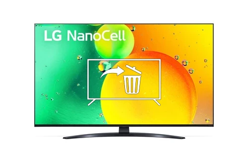 Desinstalar aplicaciones a LG 43NANO763QA