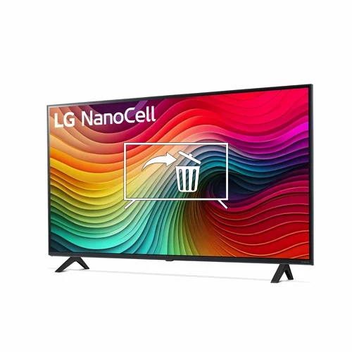 Desinstalar aplicaciones en LG 43NANO81T6A