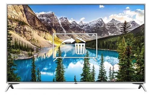 Uninstall apps on LG 43UJ651V