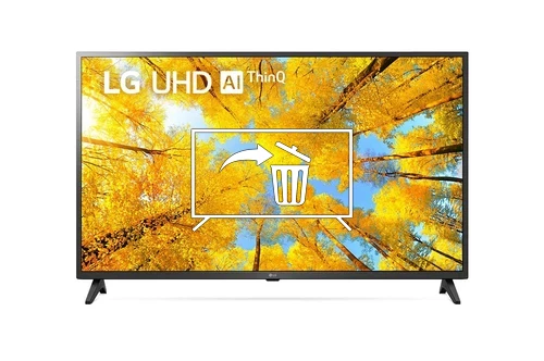 Desinstalar aplicaciones a LG 43UQ7400PSF