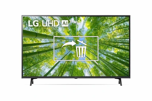 Desinstalar aplicaciones en LG 43UQ8000PSB