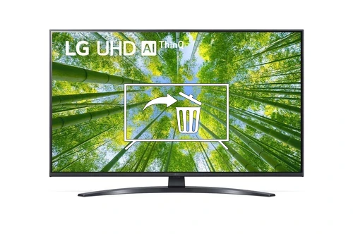 Desinstalar aplicaciones a LG 43UQ81009LB