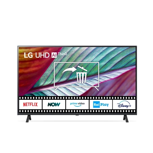 Désinstaller des applications sur LG 43UR78006LK.API