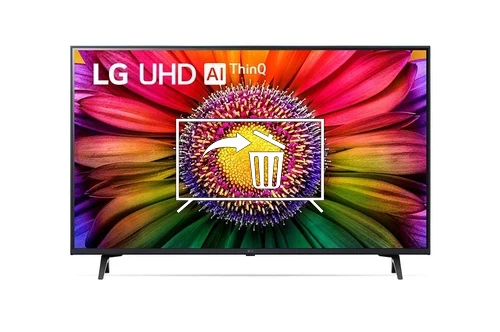 Désinstaller des applications sur LG 43UR80003LJ