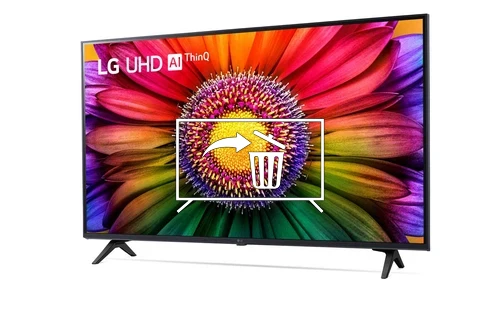 Desinstalar aplicaciones a LG 43UR80006LJ