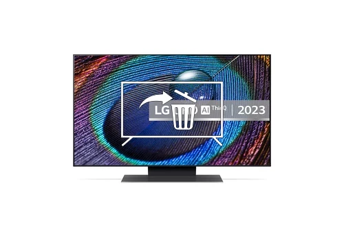 Désinstaller des applications sur LG 43UR91003LA