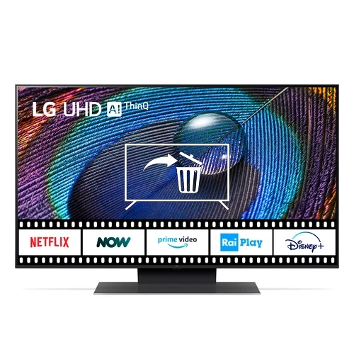 Désinstaller des applications sur LG 43UR91006LA.API