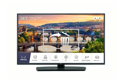 Uninstall apps on LG 43UT665H