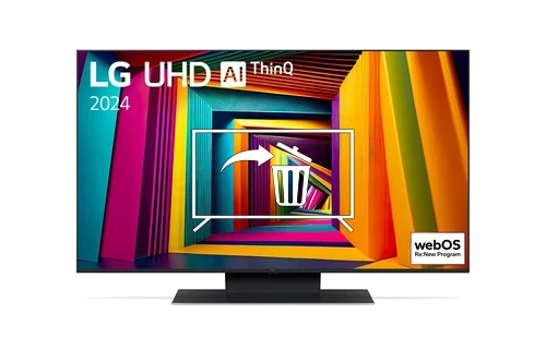 Desinstalar aplicaciones a LG 43UT91003LA