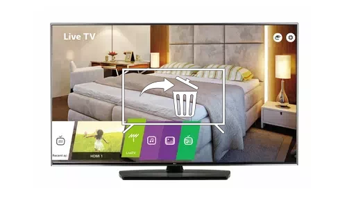 Uninstall apps on LG 43UV770H